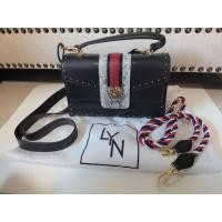 ราคา กระเป๋าสะพายข้างสีดำ ยี่ห้อ LYN Charlotte (4078645898)