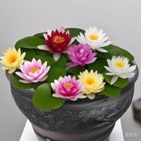 ราคา 5 เมล็ด บัว คละสี คละสายพันธุ์ บัว โลตัส วอเทอร์ลิลลี่ เม็ดบัว Waterlily Lotus seeds (3369083498)