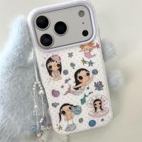 ราคา สําหรับIphone Case 17 Pro Max 16 Pro Max 15 Pro Max Mermaid Little Jadeเคสโทรศัพท์ (57109169540)