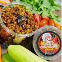 ราคา น้ำพริกแมงดาปลาย่าง250gน้ำพริกเจ้าดังอุทัยธานี (24027094722)