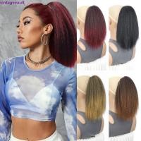 ราคา VINTAGEVAULT Drawstring Ponytail Hairpieces, Hair Extensions Clip On Short Yaki Straight Ponytail Wigs, Heat Resistance Fiber Synthetic Natural 10 นิ้วปุยหนาทุกวัน (46858374270)