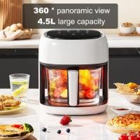 ราคา New Air 4.5L Video Multi-Function Electric Fryer No Fume Oven Smart Air Fryer (48807527321)
