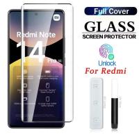 ราคา UV กาวเต็มจอ ฟิล์ม กระจกนิรภัย Redmi Note 15 13 Pro Plus 5G 4G Pro+ Note15 Note15Pro + 2026 (44607831242)