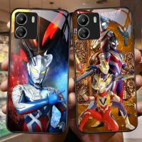 ราคา FB-48 Ultraman Ginga HD Glass Case Casing Kaca สําหรับ Xiaomi Redmi Note A3 Note13ProPlus 9 13 13Pro A4 A5 9S Pro 5G (57809770569)