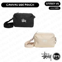 ราคา [สินค้าของแท้] STUSSY CANVAS SIDE POUCH (US) (29374603664)