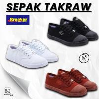 ราคา [ขนาด 38-45 BREAKER รองเท้าตะกร้อ Kasut ตะกร้อ BREAKER Kasut Sekolah สีดํา Kasut Sekolah (51860303301)