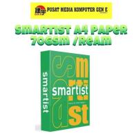 ราคา Smartist A4 Paper 70gsm 500 แผ่น/Smartist Kertas A4 70gsm 500Kping/Smartist A4 纸 70 500 (44811535213)