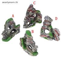ราคา เครื่องประดับตู้ปลา AA สไตล์ภูเขาและถ้ำ พร้อมสะพานไม้ ตกแต่งสวยงาม (29591575596)