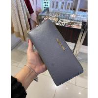 ราคา พร้อมส่ง แท้ % กระเป๋าสตางค์ ใบยาว MK รุ่น MICHAEL KORS TRAVEL CONTINENTAL WALLET สีเทา (19983560131)