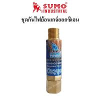 ราคา SUMO ชุดกันไฟย้อนเกจ์ออกซิเจน ใช้สำหรับกันไฟย้อนเข้าถังลมออกซิเจน ชุดกันไฟย้อนเกจลมออกซิเจน (8559219357)