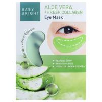 ราคา BABY BRIGHT เบบี้ไบร์ท อโลเวร่าแอนด์เฟรชคอลลาเจนอายมาส์ก (2.5 กรัม) Aloe Vera & Fresh Collagen Eye Mask (2.5 G) (24972344367)