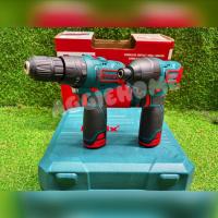 ราคา RONIX SET สว่านกระแทก+ไขควง 12V รุ่น 8105K (แบต2Ah 2ก้อน+แท่นชาร์จ) CORDLESS IMPACT สว่าน ไขควง (46900099255)