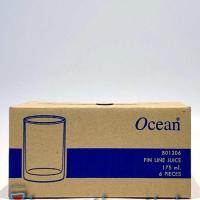 ราคา (Ocean.206) ชุดถ้วยแก้ว Fin Line ขนาดเล็ก 6 ใบ – B01206 – 175ml (45251395672)