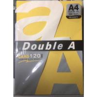 ราคา กระดาษการ์ดสี A4 120แกรม สีส้ม (แพ็ค50แผ่น) Double A A4 color card paper, 120 grams orange (50 sheets / pack) Double A (12521282137)