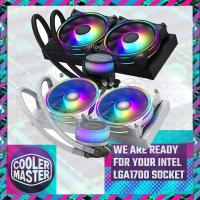 ราคา Cooler Master MasterLiquid ML240 Illusion Close-Loop AIO CPU Liquid Cooler ML240L ชุดน้ำปิด 2ตอน (11610393543)