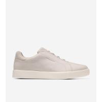 ราคา รองเท้าผ้าใบ Cole Haan GrandPro Luxe Slip-On ของแท้ Suede Silver - หนังกลับสีเทา (46657382826)