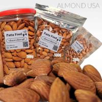 ราคา อัลมอนด์อบ USA 500g/200g ตราPatta อบเกลือ อบธรรมชาติ almond อัลมอน (22342859211)