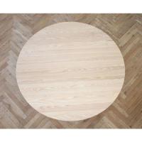 ราคา หน้าโต๊ะกลมไม้จริง ไม้แอช ขนาด 80-120 ซม. Ash wood round table 80-120 cm. (29758711565)