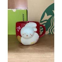 ราคา Starbucks แก้วปีกระต่าย Zodiac Rabbit Mug 12oz. (28780238642)