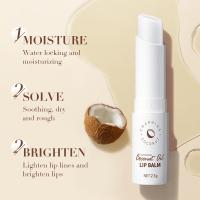 ราคา พร้อมสต็อก Fast Shipping SADOER Coconut Moisturizing Lip Balm Moisturizing Skin Care ฤดูใบไม้ร่วงฤดูหนาว Anti-Drying ลิปสติกฐานลิปสติก26890529อัล728026890529AL7280 (45861347832)