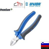 ราคา UNIOR คีมปากเฉียง ด้ามฟ้า มีปีก ชุบโครเมี่ยม ขนาด 5.1/2" - 6.1/4" No.461/1BI (41427901777)