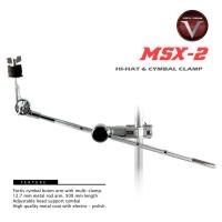 ราคา ขาเสริมจับฉาบบูม MSX-2 ขาเสริมฉาบ ขาฉาบเสริม Boom Cymbal Holders อะไหล่กลอง ขาจับฉาบ ขาจับฉาบ พร้อมแคลมป์ ขาฉาบบูม (13775385409)