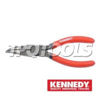 ราคา คีมปากแหลมงอ200มม.(8") BENT SNIPNOSE PLIERS WITH CUTTER KEN5583260K "KENNEDY"รับประกันสินค้าแท้100% (42663544615)