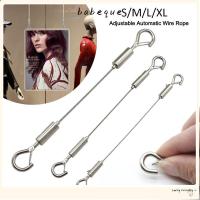 ราคา บาเบเก้ ลวดสลิงอัตโนมัติแบบปรับได้, สายเคเบิลสแตนเลสที่ทนทานป้องกันการตก, เชือกลวดแขวนสองหัวมัลติฟังก์ชั่น (26780011933)