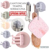 ราคา GANTUNGAN ไม้แขวนเสื้อ 3 ตะขอ/ไม้แขวนเสื้อแบบพับได้แบบพับได้แบบพับได้ไม้แขวนเสื้อในครัวแบบมัลติฟังก์ชั่น (28915155554)