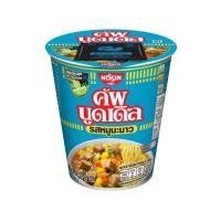 ราคา นิสชิน บะหมี่ถ้วยกึ่งสำเร็จรูปรสหมูมะนาว Nissin Cup Moo Manao 76g. (50311633252)