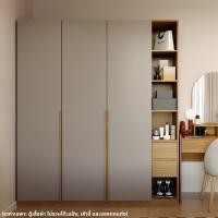 ราคา Koncept Furniture ตู้เสื้อผ้าบานเปิด ขนาด 180 ซม. รุ่น Vallin สีเทาอ่อน (180x60x210 ซม.) แบรนด์ KONCEPT FURNITURE (42929828462)