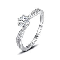 ราคา แหวนสวยเรียบหรู เงินแท้ ชุปทองคำขาว 18k s925 ของขวัญแทนใจ (24522595006)