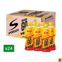 ราคา สปอนเซอร์ โก เครื่องดื่มเกลือแร่ รสออริจินัล 420 มล. แพ็ค 24 (54713268264)