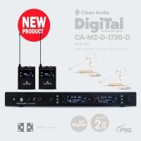 ราคา Clean Audio : CA-M2-D-1730-D : EAR SET UHF DigiTal Wireless Micrphone (21290280018)
