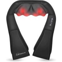 ราคา Snailax Shiatsu เครื่องนวดคอและไหล่-เครื่องนวดหลังด้วยความร้อน, หมอนนวดไฟฟ้านวดลึกสําหรับคอ, หลัง, ไหล่, เท้า, ร่างกาย (48109940157)