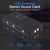 ราคา usb 2.0 sound card 7.1แท้ with SPDIF in out optical port (26385692002)