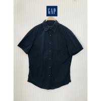 ราคา เสื้อเชิ้ตแขนสั้นสีดำ GAP แท้(มือสอง-ใหม่เทียบมือ 1) (46901001335)