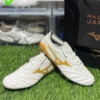 ราคา รองเท้าฟุตบอล Mizuno Morelia Neo 4 Beta สีขาวทอง(P1GA264050) Made in Japan ของแท้ มือ 1 (48552902464)