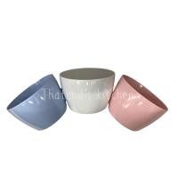 ราคา ( Unica ) โถตุ๋น 5 นิ้ว เนื้อเมลามีน สีฟ้า/ชมพู/ขาว (24277868297)