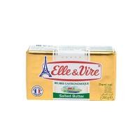 ราคา [สินค้าส่งด่วน] เอเล่แอนด์เวียร์ เนยสด รสเค็ม 200 กรัม ELLE AND VIRE SALTED BUTTER 200 G (46061970161)