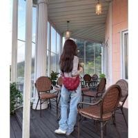 ราคา พร้อมส่ง แท้ % New Carlyn Cozy bag M ปรับสายได้ COZY H72303010(W) Burgundy (24350206224)