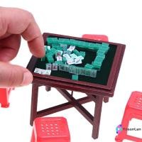 ราคา YosunLan] 1:12 Dollhouse Miniature จําลองไพ่นกกระจอกโต๊ะและเก้าอี้เฟอร์นิเจอร์รุ่นบ้านตกแต่งบ้านตุ๊กตาอุปกรณ์เสริมใหม่ (41728195376)
