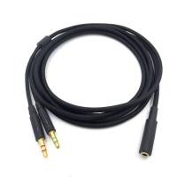 ราคา สายเคเบิลต่อขยาย PC 3.5 มม. 2in1 สําหรับหูฟังเล่นเกม Kingston HyperX Cloud II Alpha Mix Flight Core Revolver S (18694966901)