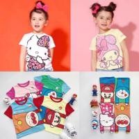 ราคา เสื้อยืดเด็ก Babydoll ลายคิตตี้ เมโลดี้ อันปังแมน มาริโอ้ โดเรมอน ผ้านิ่ม พร้อมส่ง (2494041837)