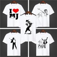 ราคา เสื้อผ้า Michael COD ชาย Michael คอกลม หลวม ฤดูร้อน Jackson Jackson แขนสั้น เสื้อที่ระลึก เสื้อยืดลําลอง ANZT (43169773966)