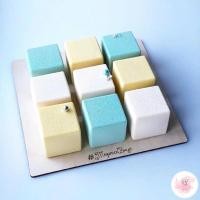 ราคา แม่พิมพ์เค้กเย็น สนุกสนาน มูส 8 ทรงสี่เหลี่ยม (26740672941)