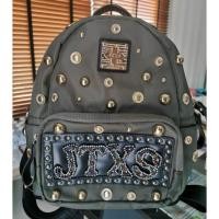 ราคา กระเป๋าเป้ JTXS ปักหมุดทองสีเขียวขี้ม้า (3126472991)