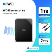 ราคา Western Digital ELEMENTS SE 1TB (BLACK) รุ่น ELEMENTS SE PORTABLE External Harddisk ฮาร์ดดิสพกพา (46362737759)