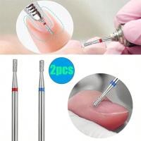 ราคา 2 ชิ้นเพชรรัสเซียสั้นขอบเล็บขัดหัวรัสเซีย Pre Treatment Push Face Peel R (55458337770)