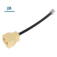 ราคา RJ12 6P6C Coupler 2 Way RJ11 โทรศัพท์สาย Splitter RJ11 โทรศัพท์อะแดปเตอร์สายเคเบิลสําหรับโทรศัพท์ (53061834329)